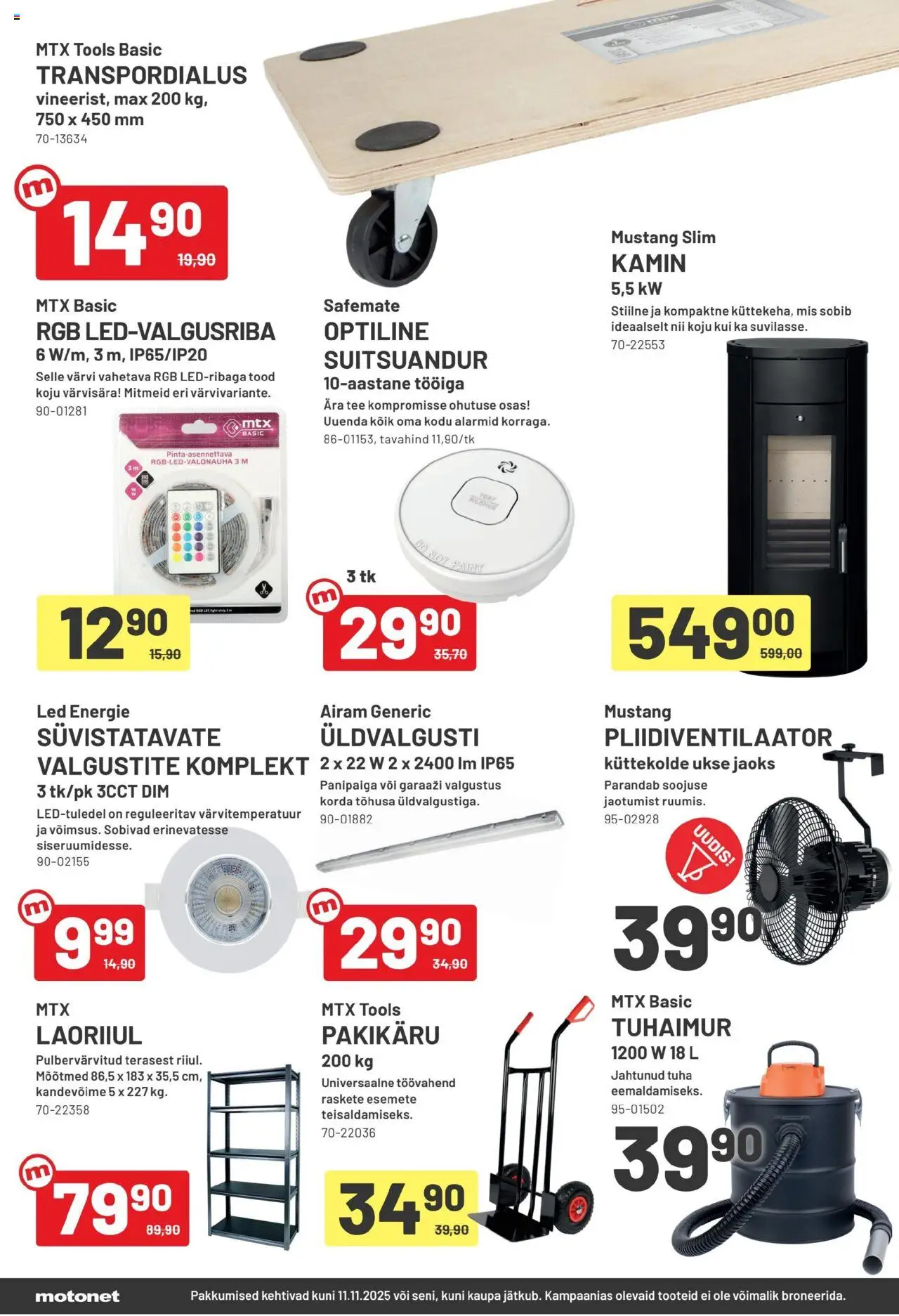 Motonet tarjoukset - Motonet-paevad! – voimassa 15.10.2025 alkaen | Sivu: 10 | Tuotteet: Voi, Tee