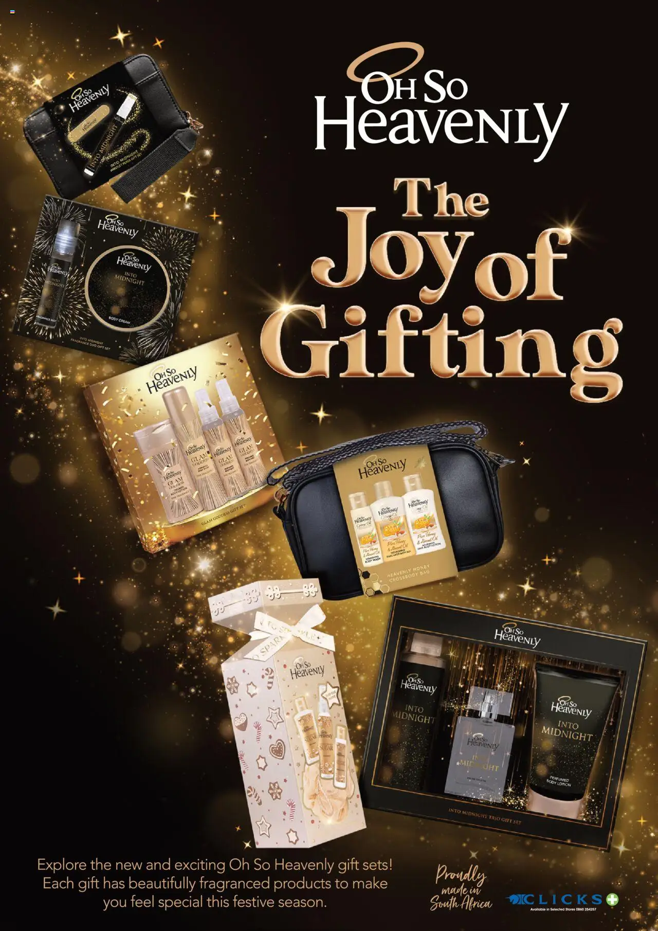 New Clicks catalogue – valid from 01.10.2025 | Page: 7 | Products: Bag, Fragrance, Sugar, Lotion