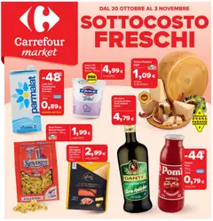 Anteprima del volantino Carrefour - Market - Sottocosto Freschi valido a partire dal 20.10.2025