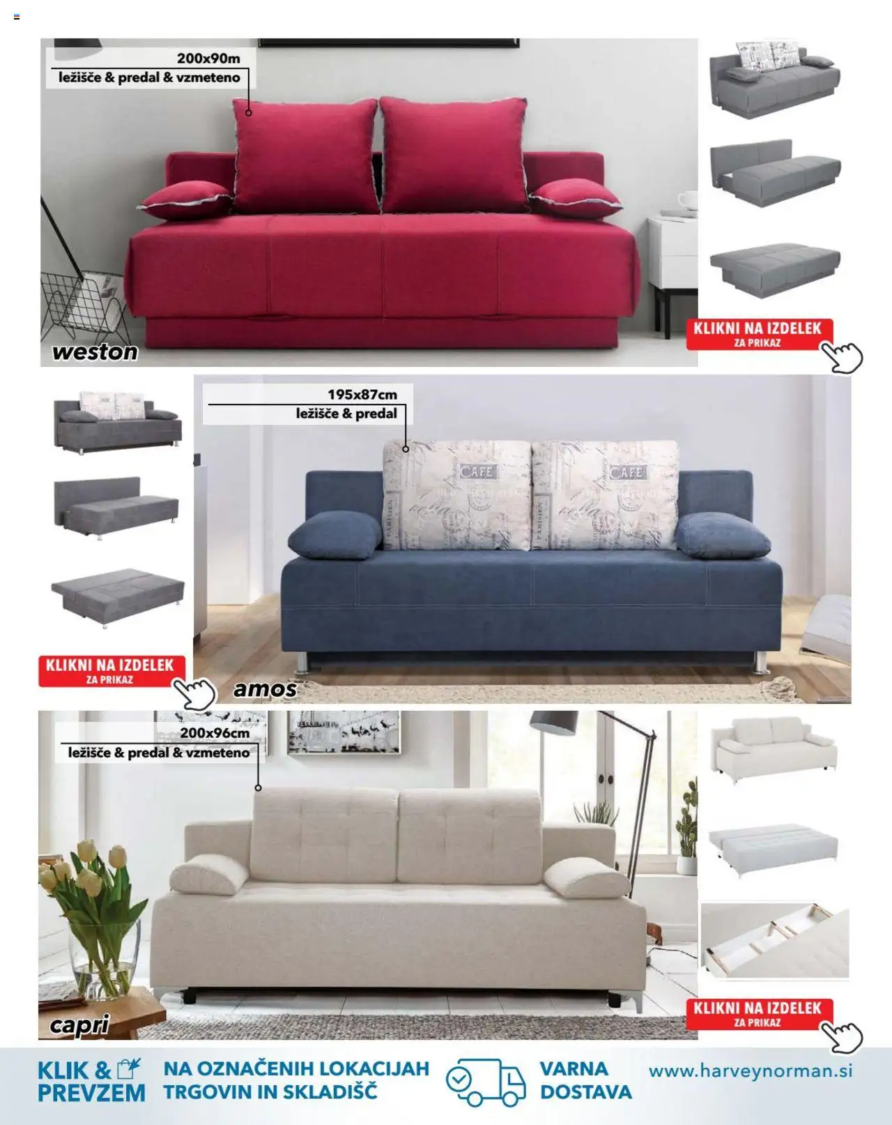 Harvey Norman - Nakupovalni vodič - Kavči z ležišči │ velja od 16.02.2021 | Stran: 3