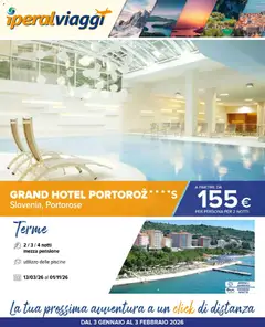 Anteprima del volantino Iperal Viaggi catalogo valido a partire dal 03.01.2026