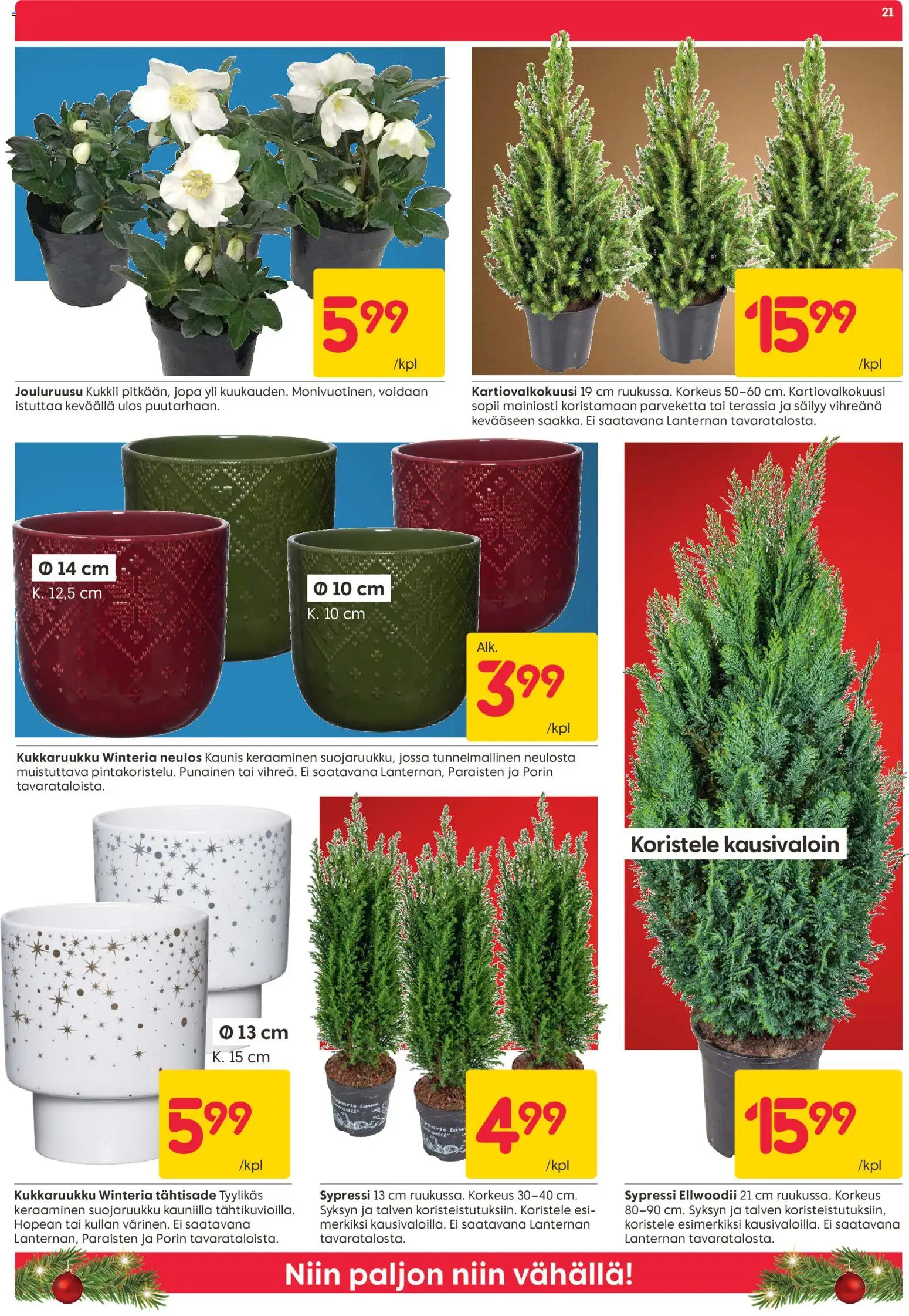 Rusta - Black Friday – voimassa 24.11.2025 alkaen | Sivu: 21 | Tuotteet: Kukkaruukku