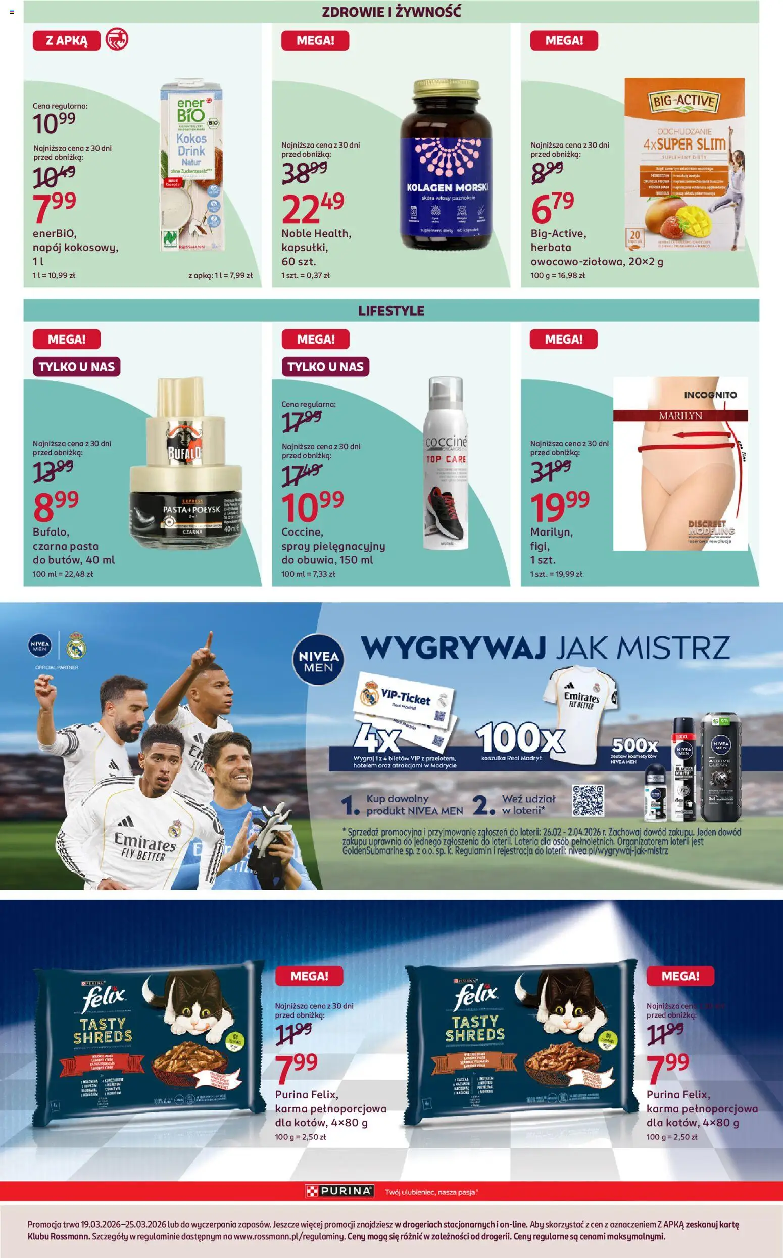 Rossmann gazetka od 19.03.2026 | Strona: 8 | Produkty: Top, Herbata