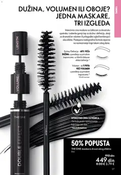 Oriflame katalog Januar 2026 - pregled Oriflame kataloga - važi od 31.12.2025 | Strana: 27 | Proizvode: Šminka, Maskara