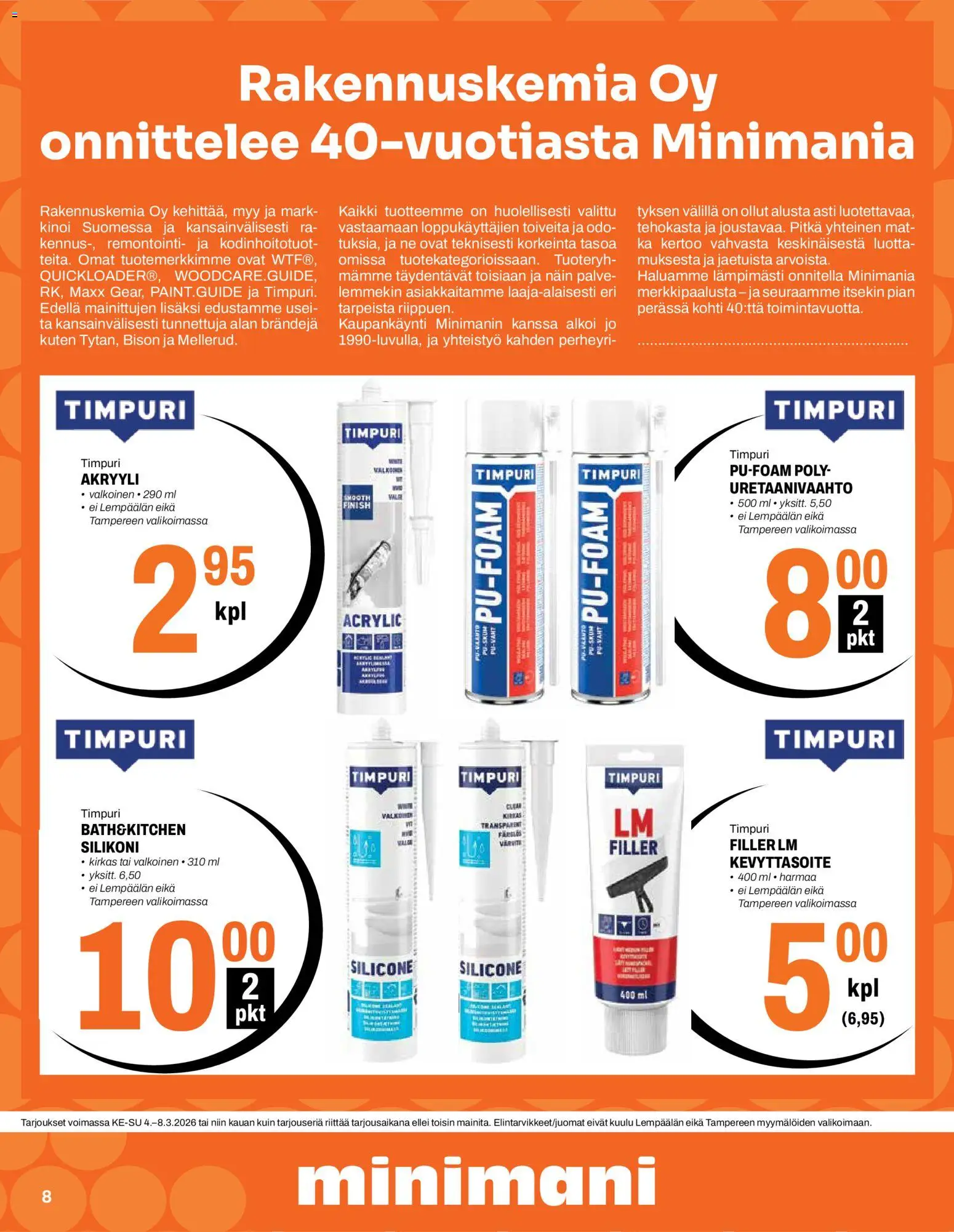 Minimani tarjoukset – voimassa 04.03.2026 alkaen | Sivu: 8