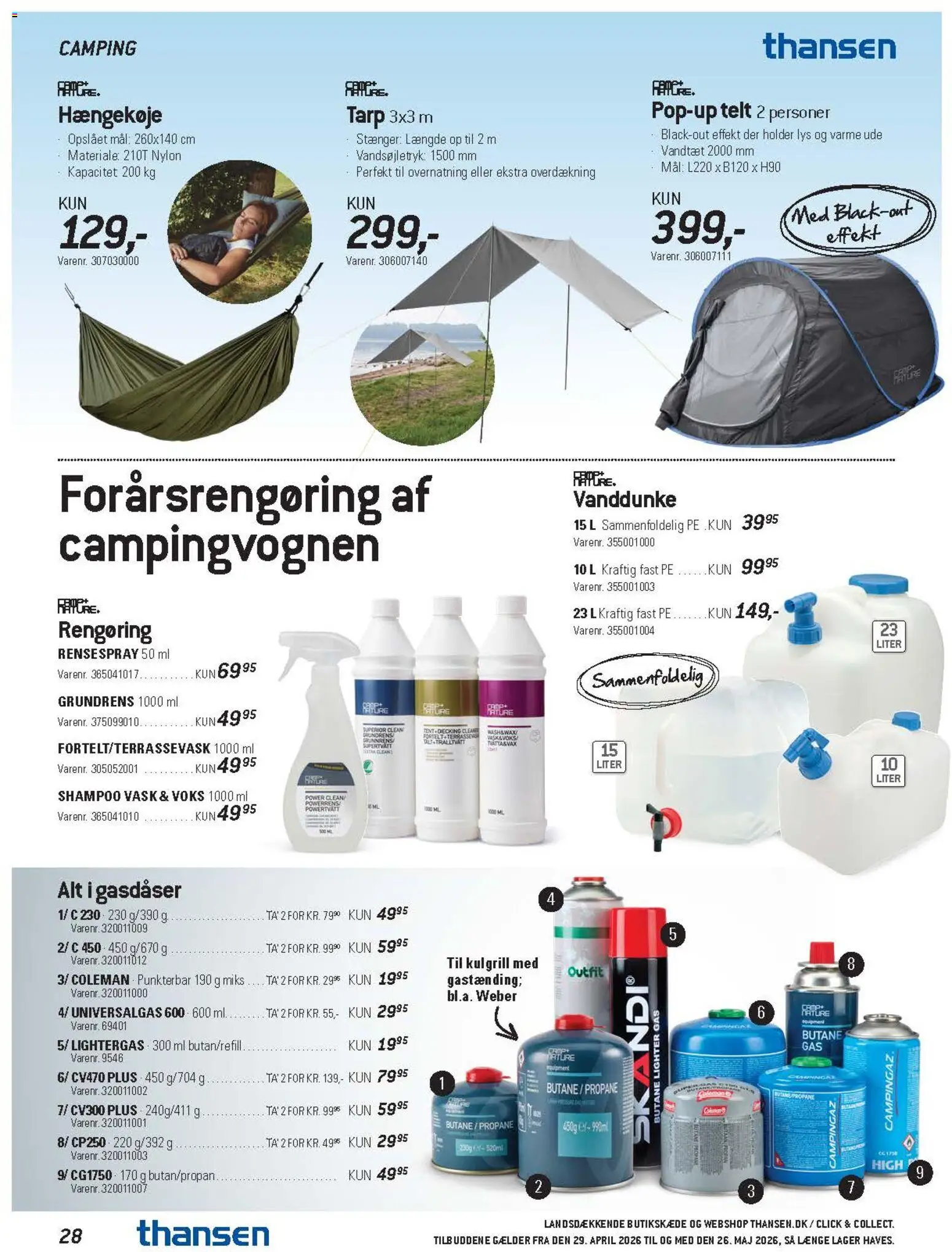 Thansen tilbudsavis – gyldig fra 29.04.2026 | Side: 13 | Produkter: Shampoo, Is