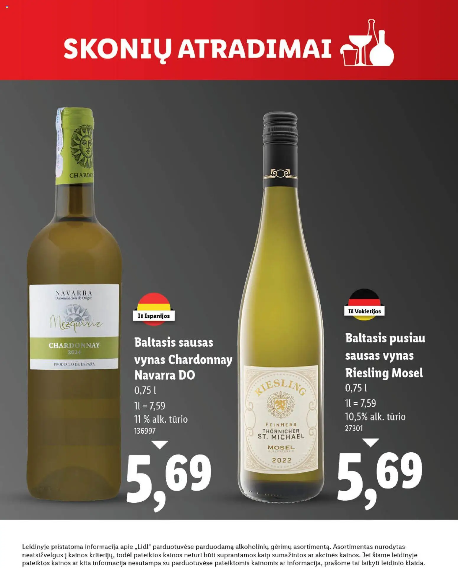 LIDL akcijos nuo 19.11.2025 | Puslapis: 27 | Prekių: Vynas