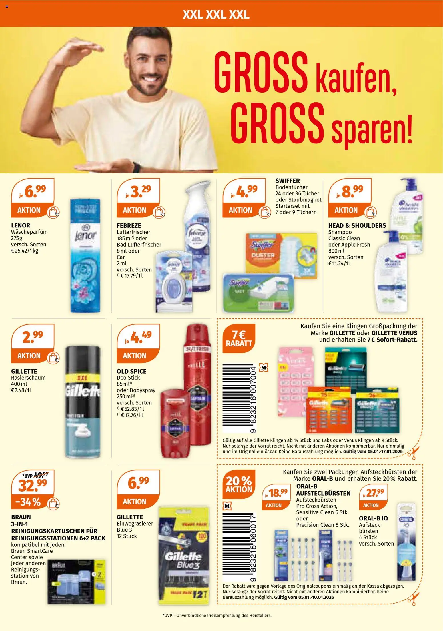 Müller Flugblatt gültig ab 05.01.2026 | Seite: 24 | Produkte: Bad, Apple, Shampoo, Rasierschaum