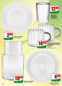 Pogląd oferty "Szklanka termiczna Ambition, poj. 310 ml, 1 szt." - ważna od 25.02.2026 | Strona: 62 | Produkty: Szklanka, Szklanka termiczna, Wazon