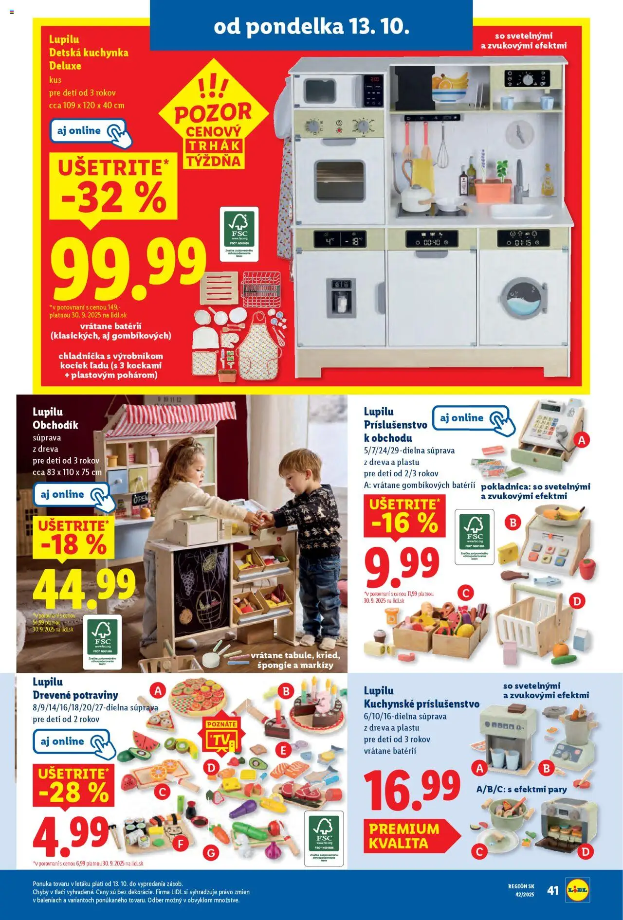 Nové Lidl akcie – leták je platný od 16.10.2025 | Strana: 97 | Produkty: Chladnička
