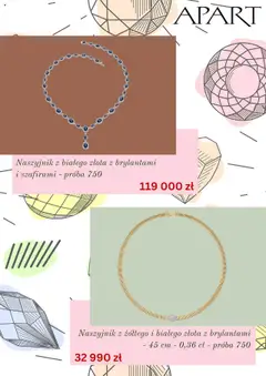 Pogląd oferty "Apart promocje" - ważna od 09.10.2025 | Strona: 3 | Produkty: Naszyjnik