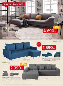 Ofertele XXXLutz valabile de la 06.10.2025 | Pagină: 4 | Produse: Delgeç, Pat, Canapea, Colțar