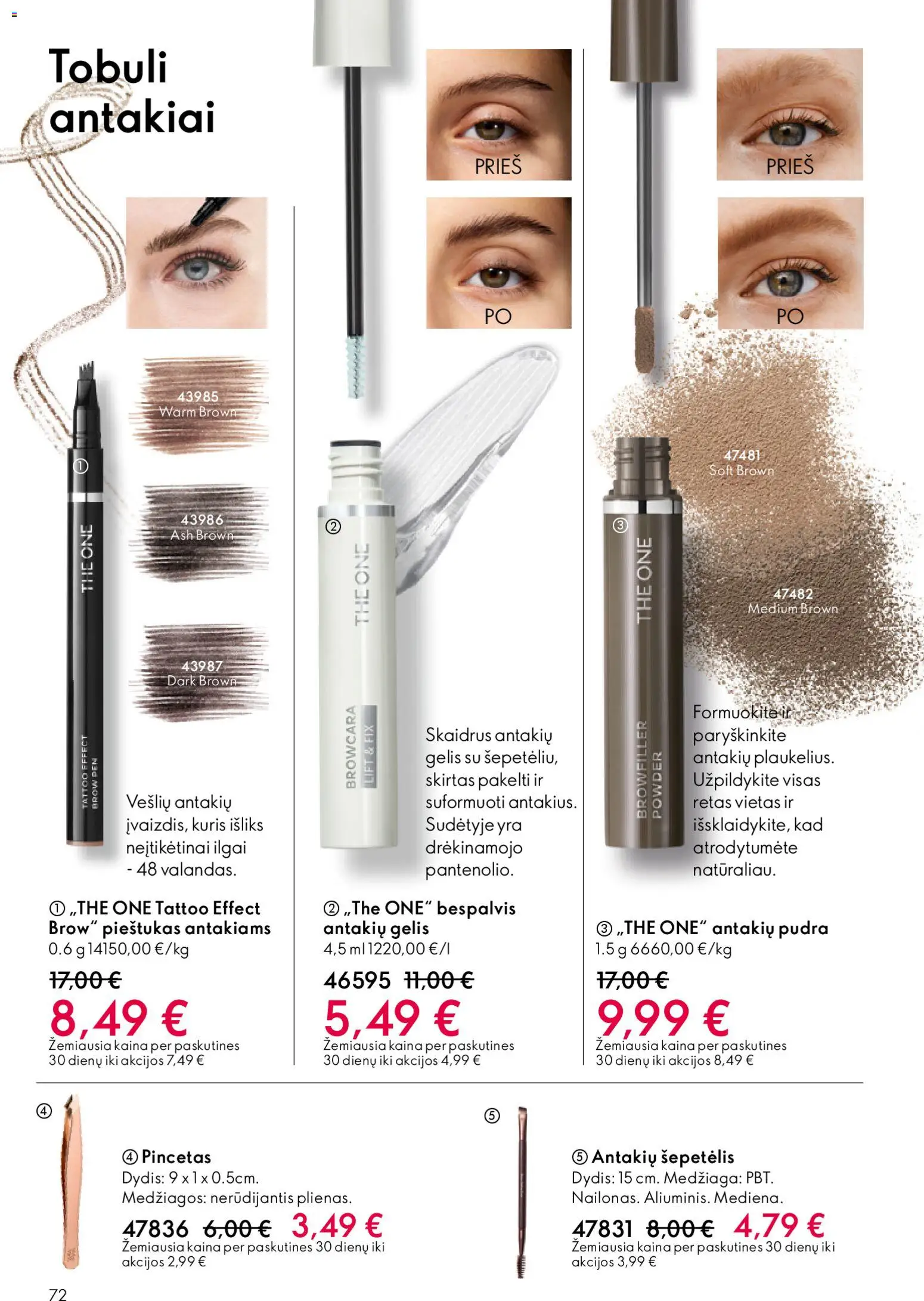 Oriflame akcijos nuo 10.12.2025 | Puslapis: 72 | Prekių: Pudra, Šepetėlis