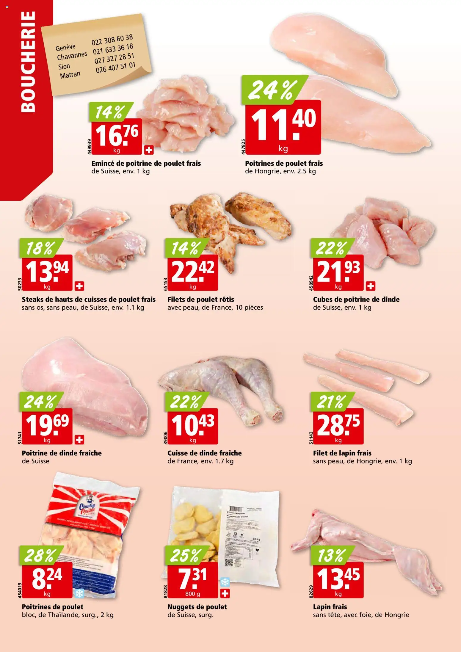 Aligro Aktionen Chavannes, Matran, Genève, Sion – gültig ab 15.12.2025 | Seite: 8