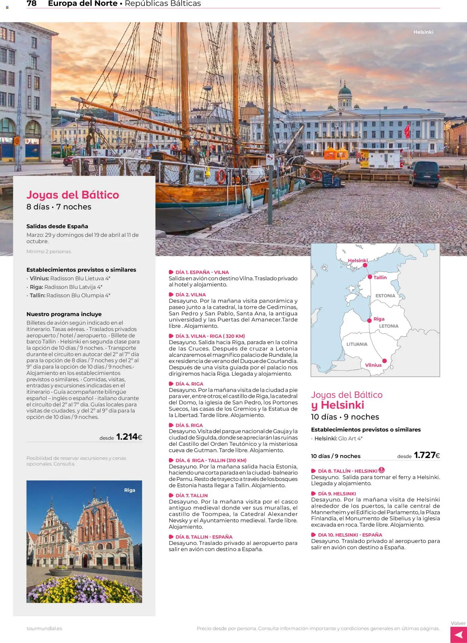 Viajes El Corte Inglés Europa │ válido desde el 01.01.2026 | Página: 78