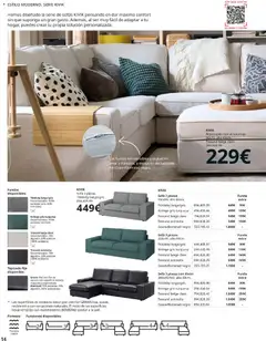 Vista previa Catálogo IKEA Sofás válido desde el 02.12.2025 | Página: 14 | Productos: Reposapiés, Funda, Sofá