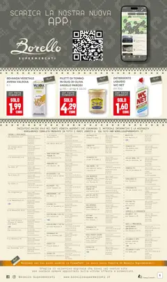 Volantino Borello Supermercati del 24.07.2025 | Pagina: 12 | Prodotti: Detergente, Olio, Tonno, Olio di Oliva