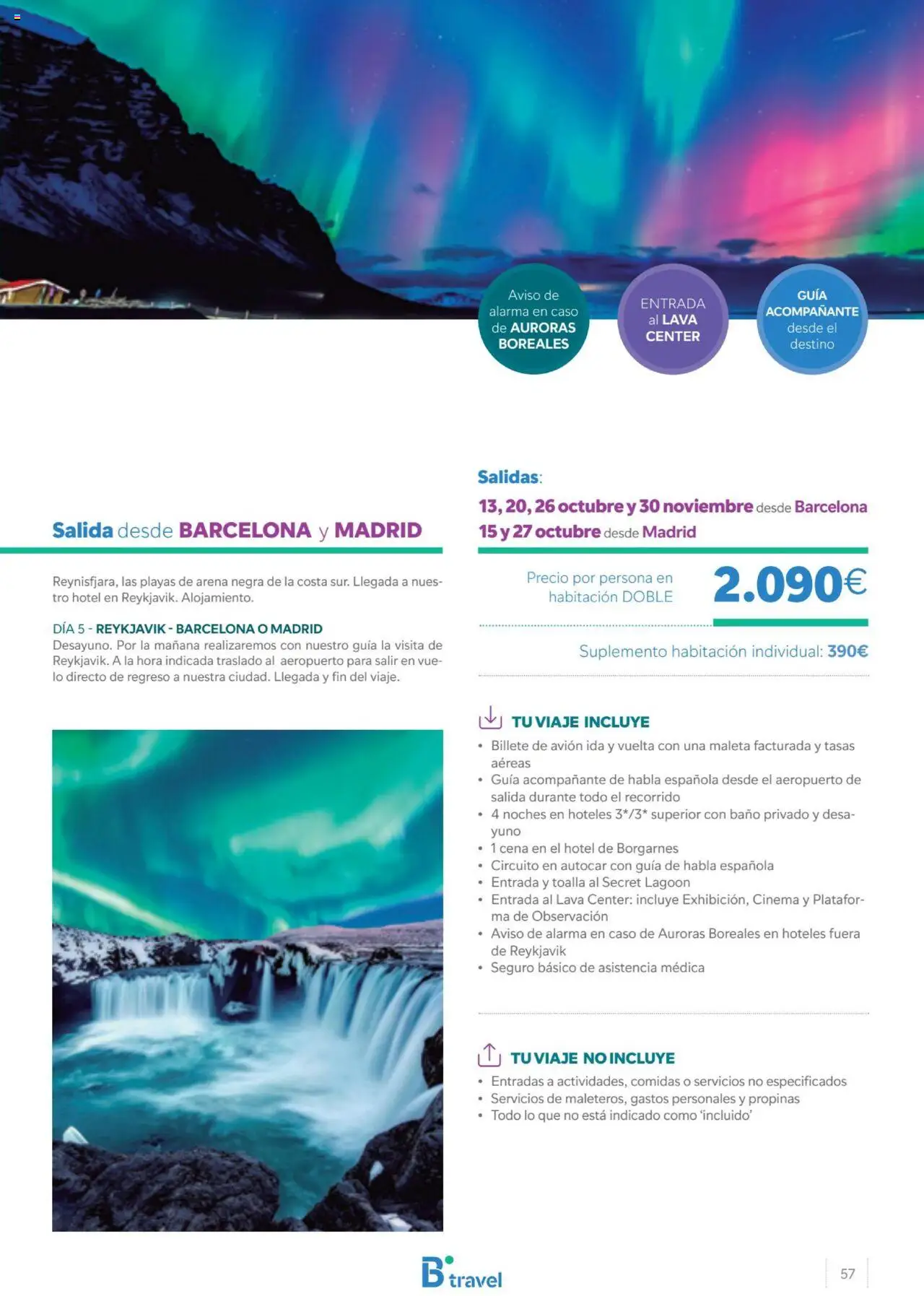 B the travel brand Viajeros Expertos Internacional  │ válido desde el 27.02.2025 | Página: 57 | Productos: Maleta, Baño