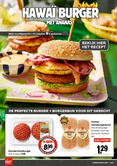 Vomar - BBQ Magazine - Voorbeeld van een folder van Vomar, geldig van 08.05.2025 | Pagina: 3 | Producten: Ananas, Hamburger, Zak, Bakkerij