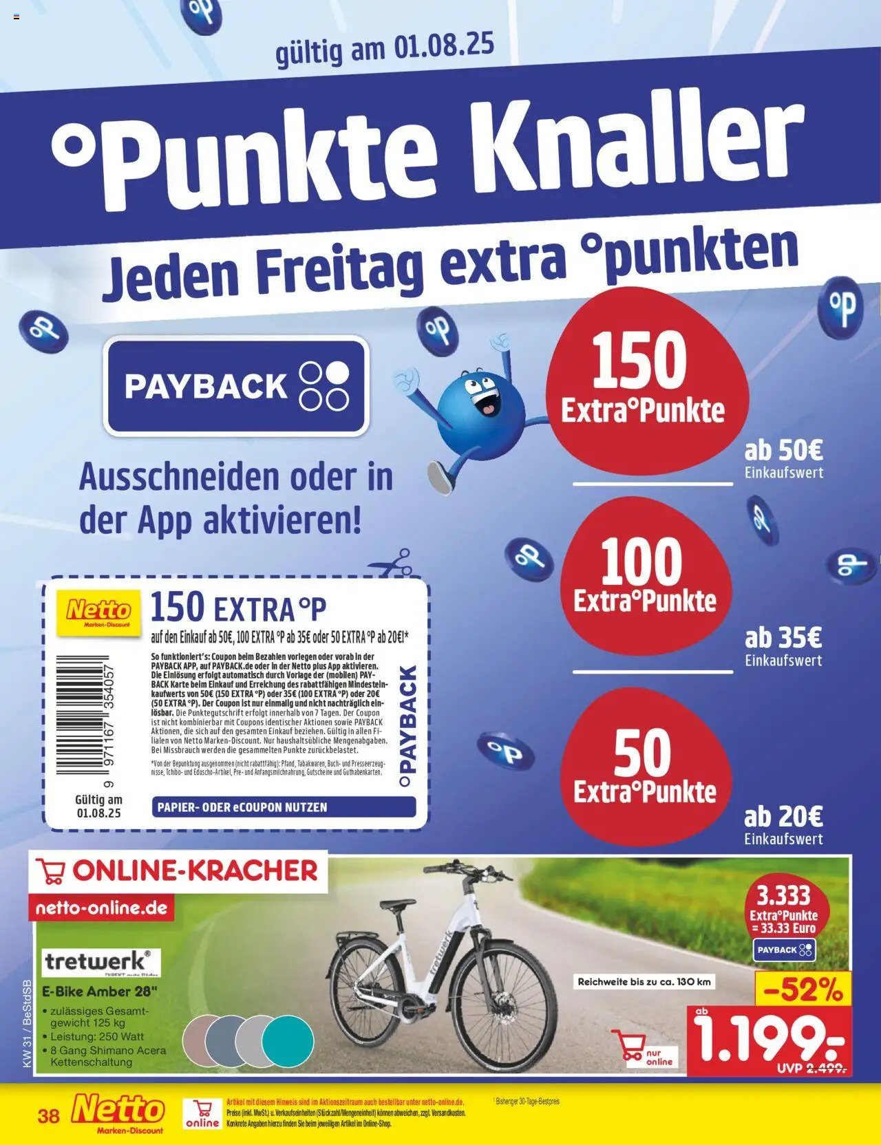Netto Marken-Discount Prospekt 	 - gültig ab dem 28.07.2025 | Seite: 62 | Produkte: Gewicht