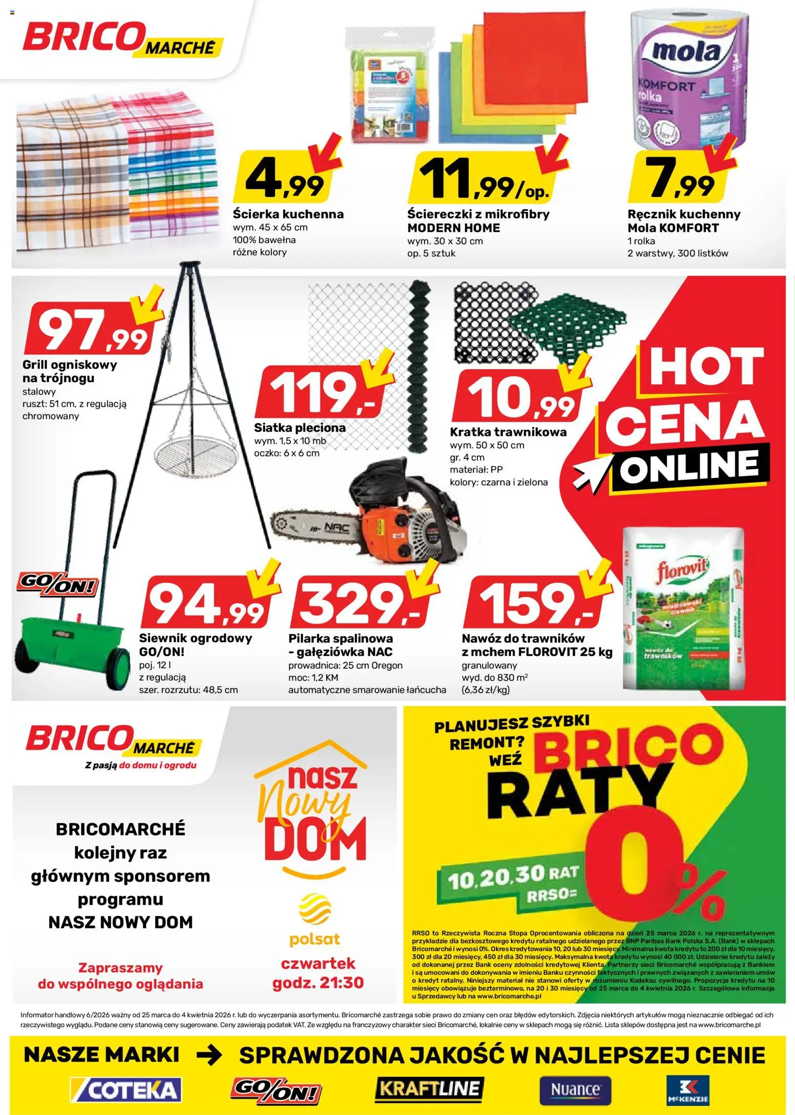 Brico Marché gazetka od 25.03.2026 | Strona: 16 | Produkty: Grill, Ruszt, Siatka