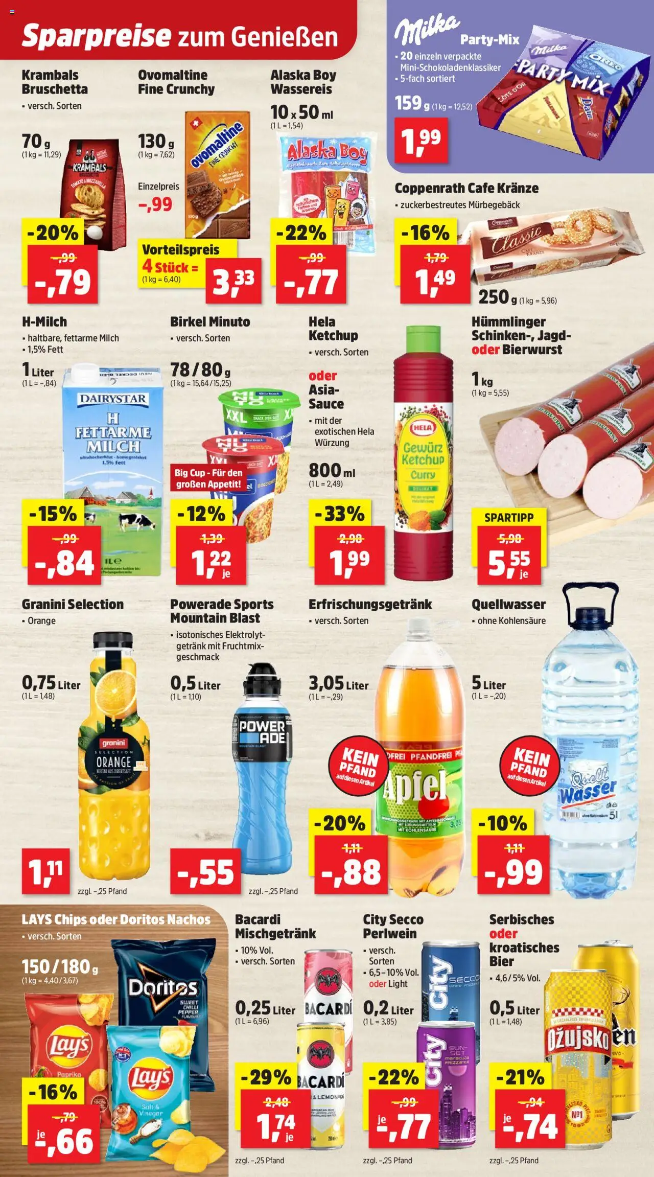 Thomas Philipps Prospekt 	 - gültig ab dem 28.07.2025 | Seite: 7 | Produkte: Bier, Powerade, Chips, Ketchup