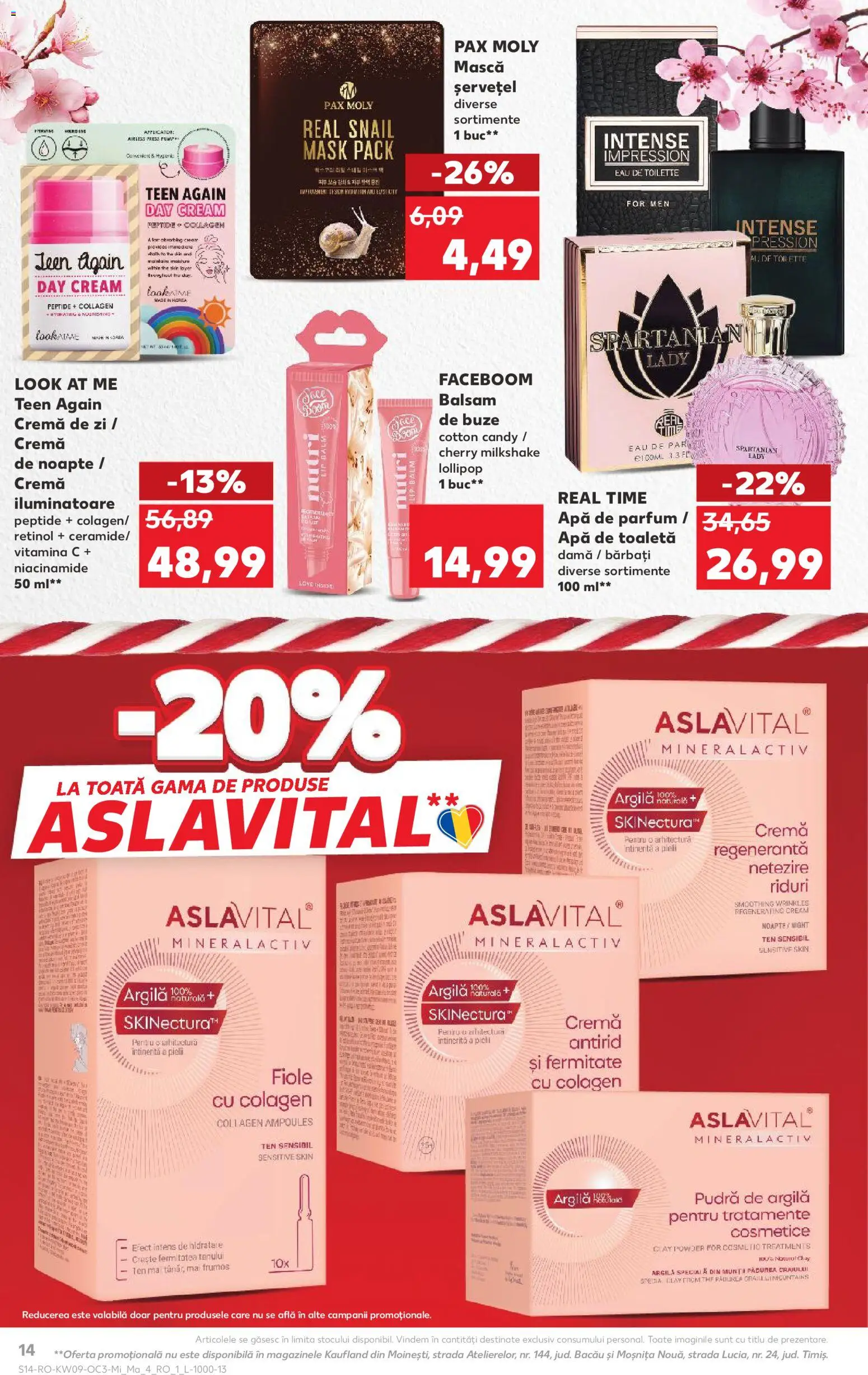 Noul catalog Kaufland – valabil de la 25.02.2026 | Pagină: 14 | Produse: Apă de parfum, Cremă de zi, Parfum, Balsam
