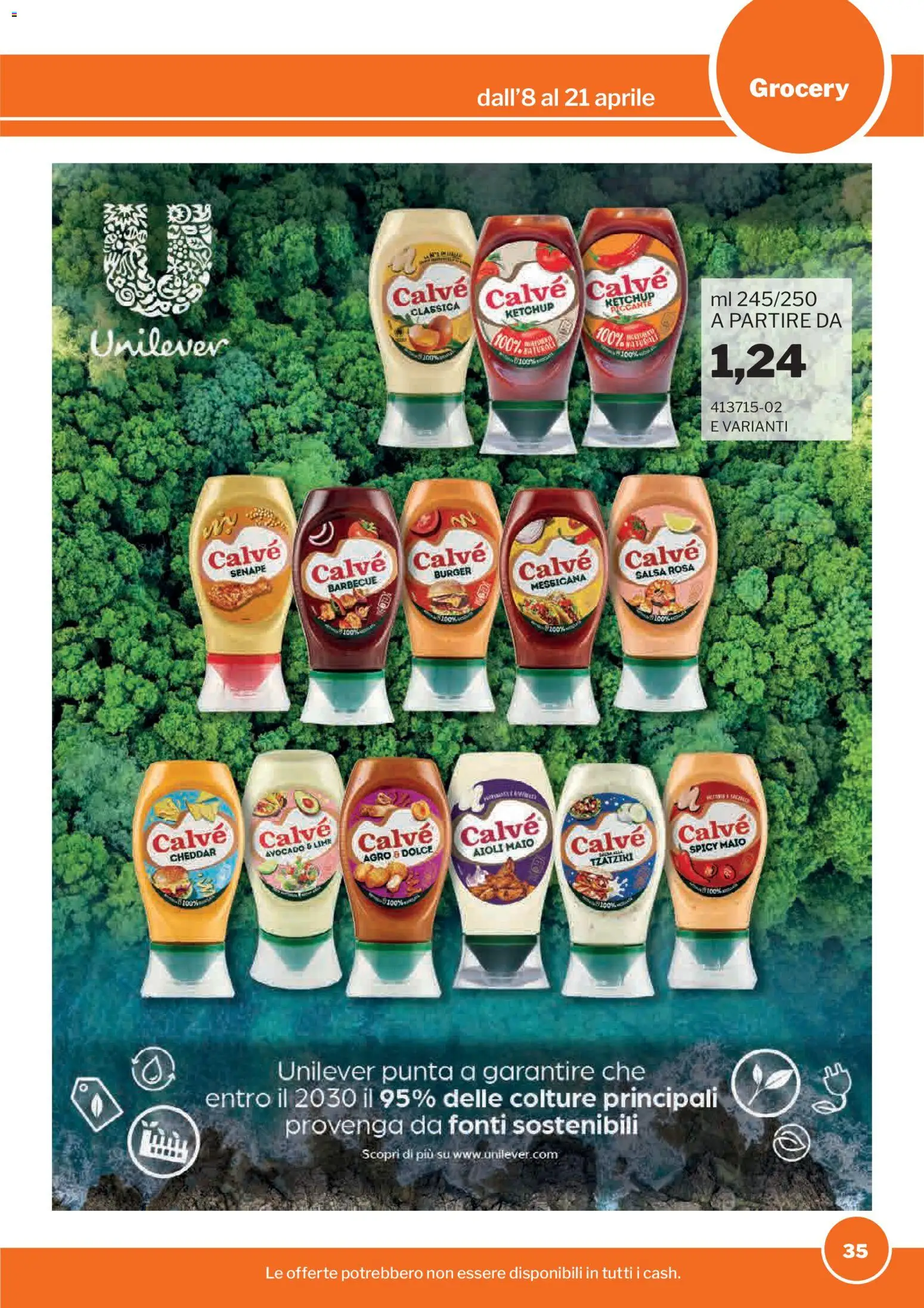 Volantino Sogegross del 08.04.2026 | Pagina: 35 | Prodotti: Avocado, Barbecue, Lime, Senape