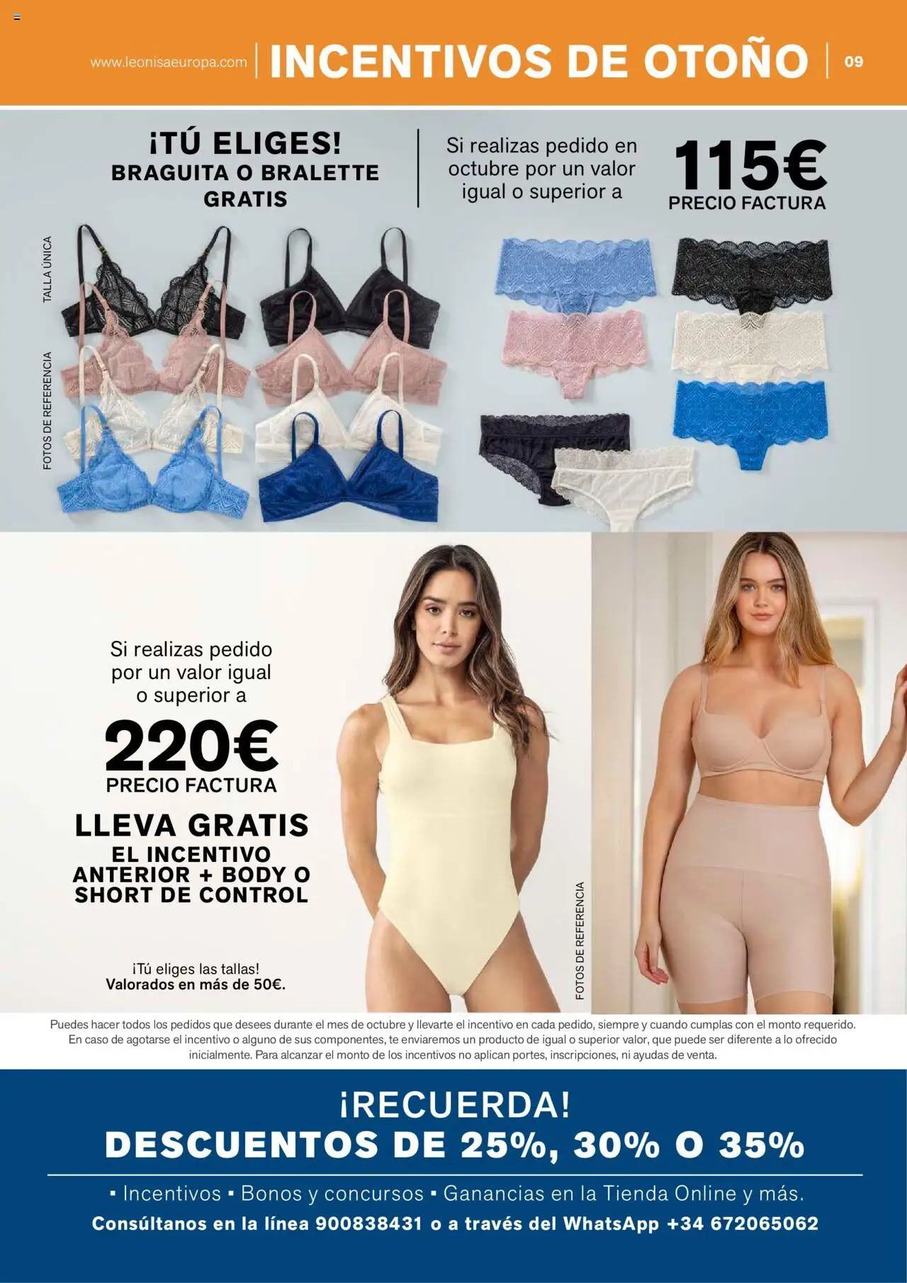 Leonisa folleto │ válido desde el 01.10.2025 | Página: 9 | Productos: Té, Body