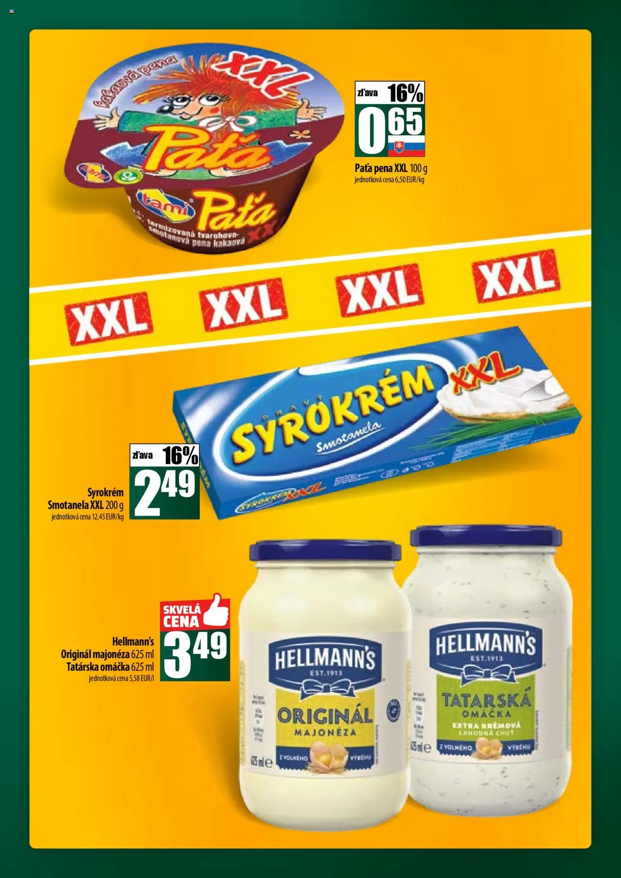 Nové COOP Jednota akcie – leták je platný od 09.10.2025 | Strana: 19 | Produkty: Tatárska omáčka, Omáčka