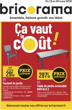 Bricorama - Prévisualisation de Bricorama catalogue valide à partir de 18.03.2026