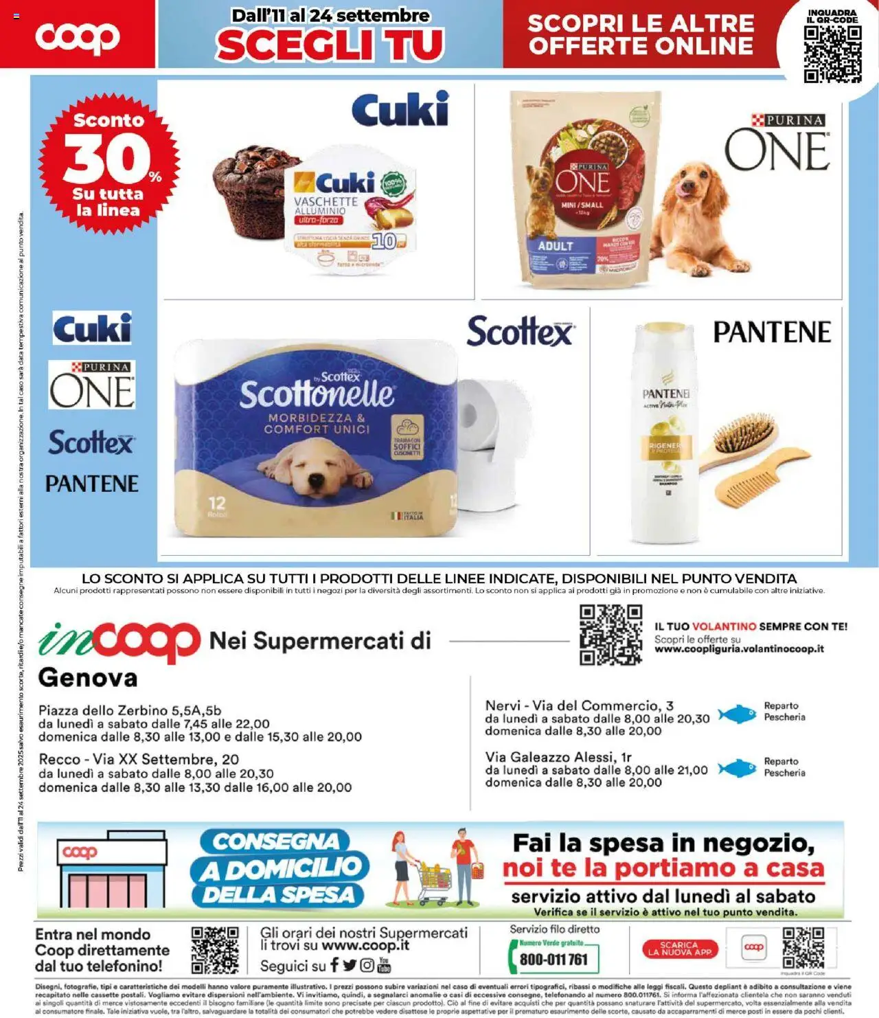 Volantino COOP del 11.09.2025 | Pagina: 4 | Prodotti: Tè, Alluminio, Vaschette, Zerbino