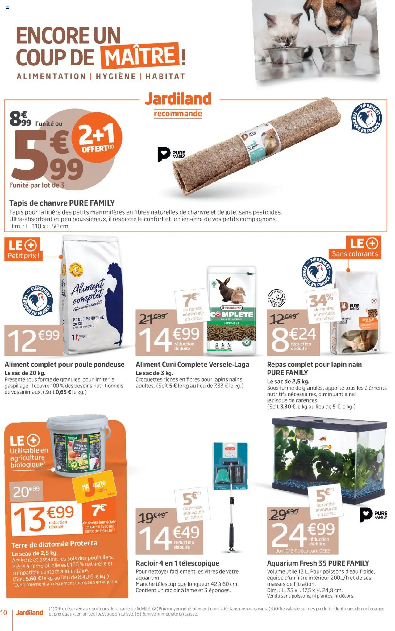 {H1} | Page: 10 | Produits: Sac, Lapin, Aquarium, Tapis