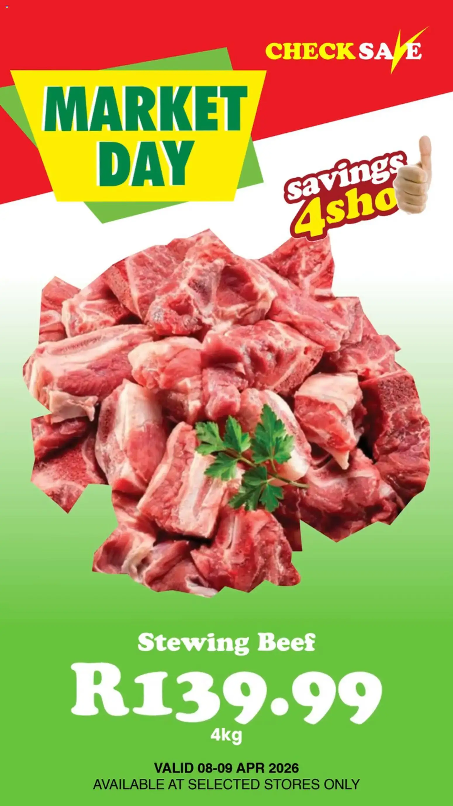New Check Save catalogue – valid from 08.04.2026 | Page: 13 | Products: Beef