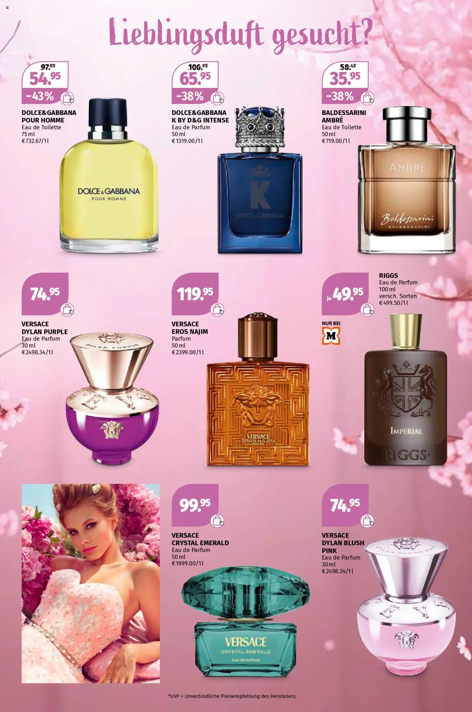 Müller Parfümerie-Highlights – gültig ab 27.04.2026 | Seite: 8 | Produkte: Toilette, Parfüm, Eau de Toilette, Eau de Parfum