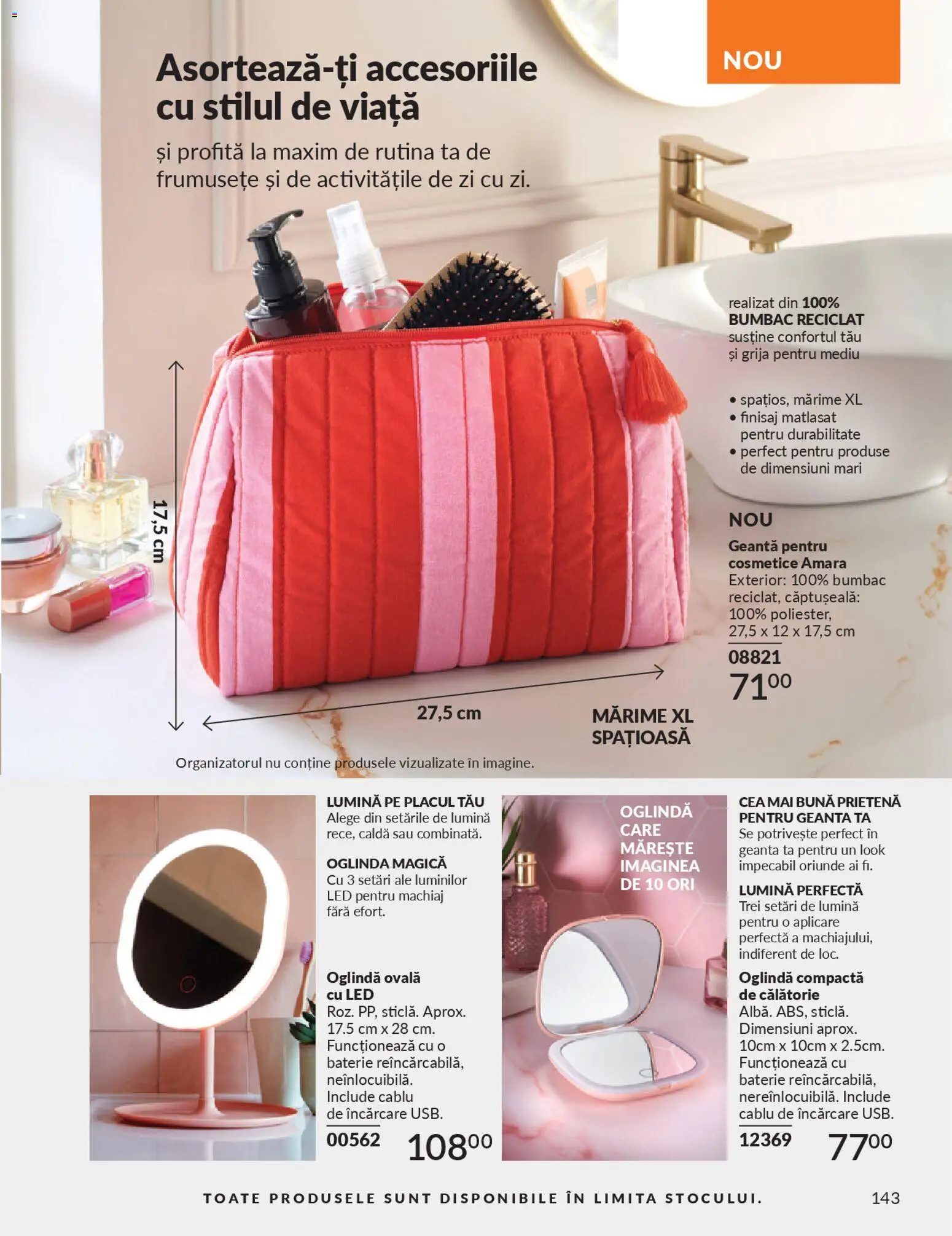 Noul catalog Avon – valabil de la 01.02.2026 | Pagină: 145 | Produse: Cablu, Geantă, Babak, Machiaj