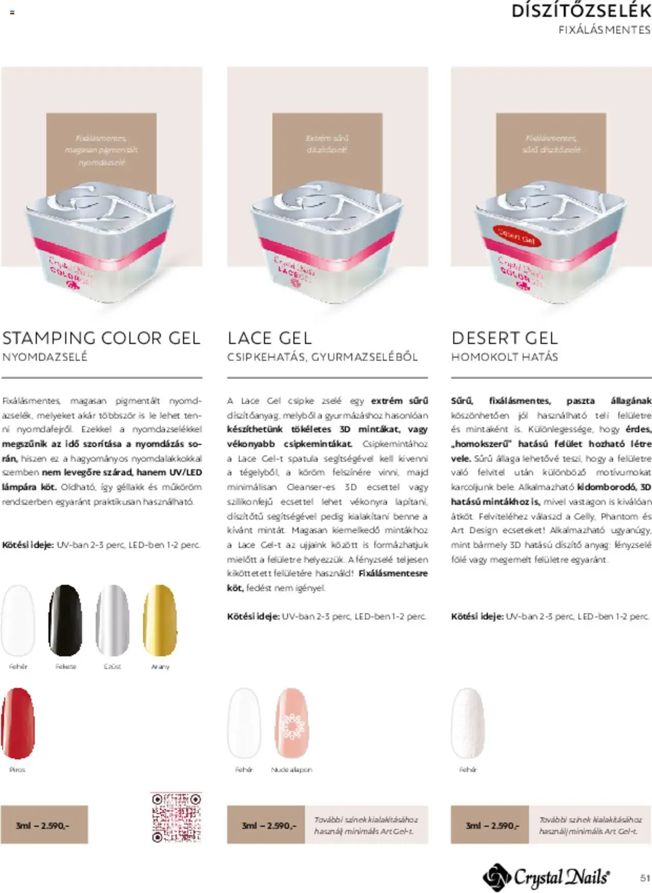 Crystal Nails akciós ujság - amely érvényes a következő dátumtól: 01.03.2025 | Oldal: 51 | Termékek: Só