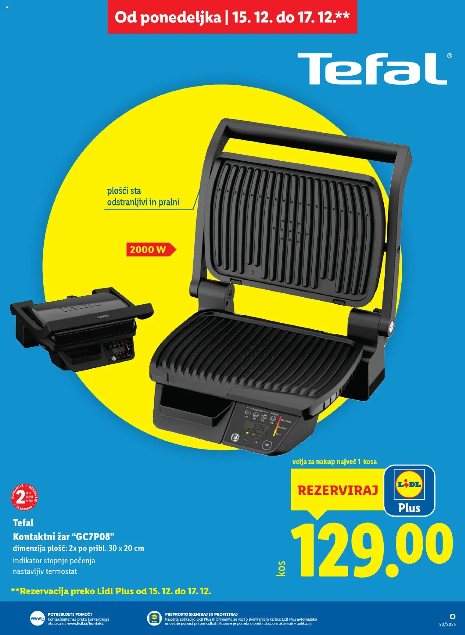 Novi Lidl katalog ponudbe – veljaven od 11.12.2025 | Stran: 57 | Izdelki: Zar, Termostat