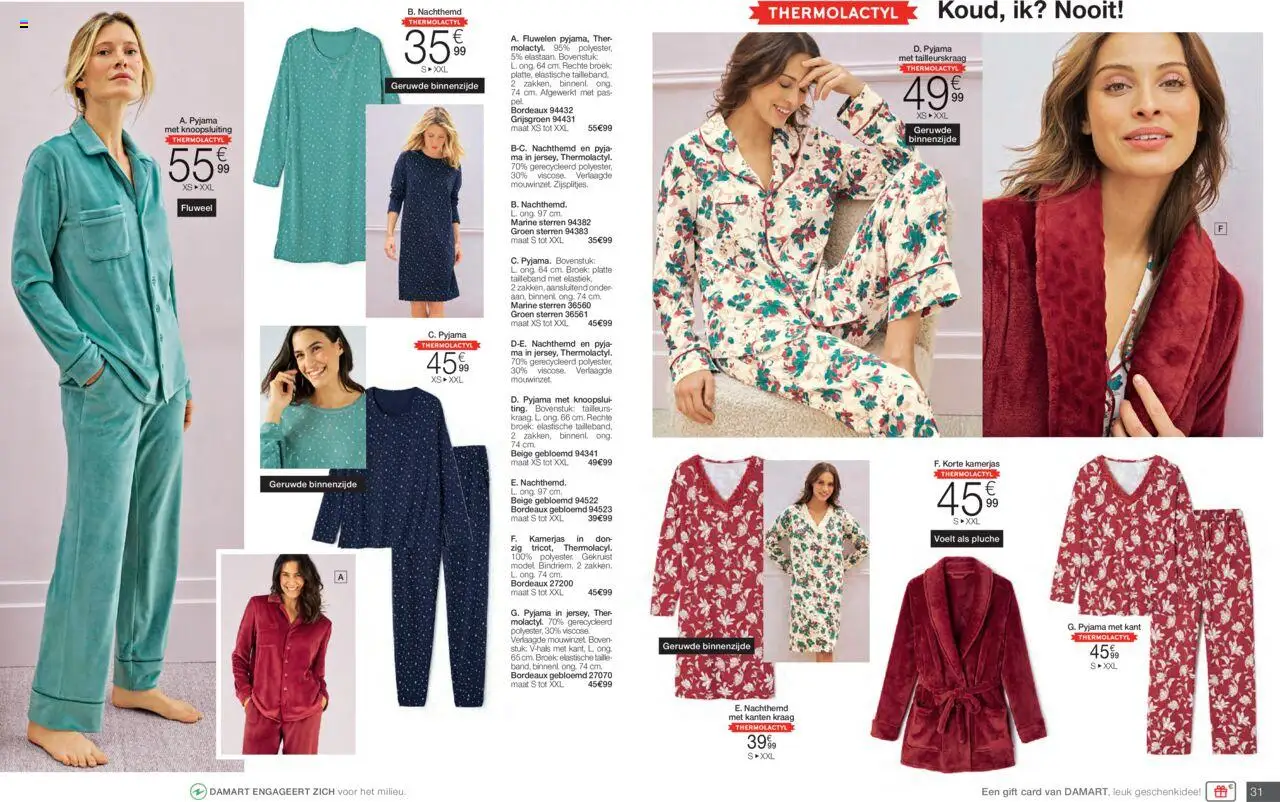  | Pagina: 16 | Producten: Broek, Pyjama