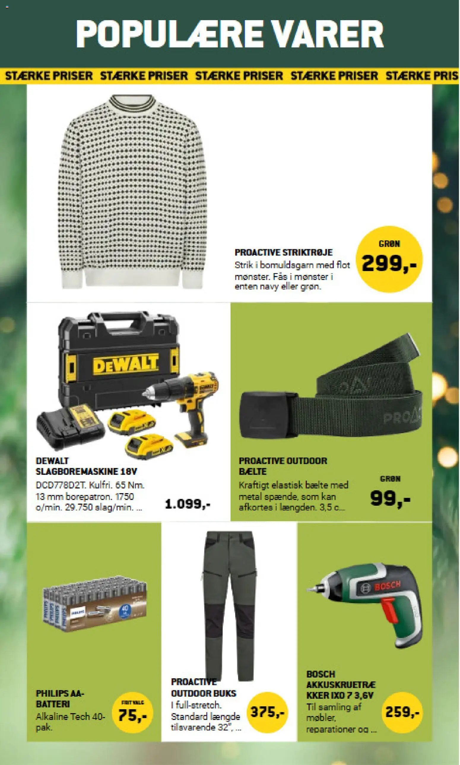 XL-BYG tilbudsavis – gyldig fra 05.12.2025 | Side: 21 | Produkter: Bælte, Søm, Batteri