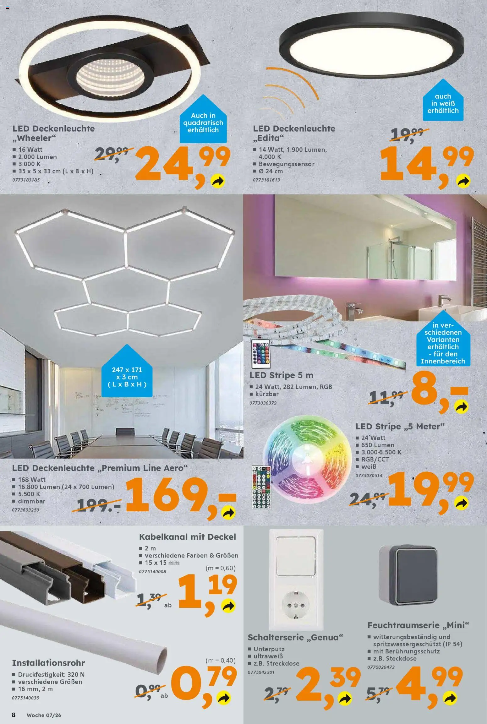 Globus Baumarkt Prospekt Weinstadt-Endersbach – gültig ab 09.02.2026 | Seite: 8