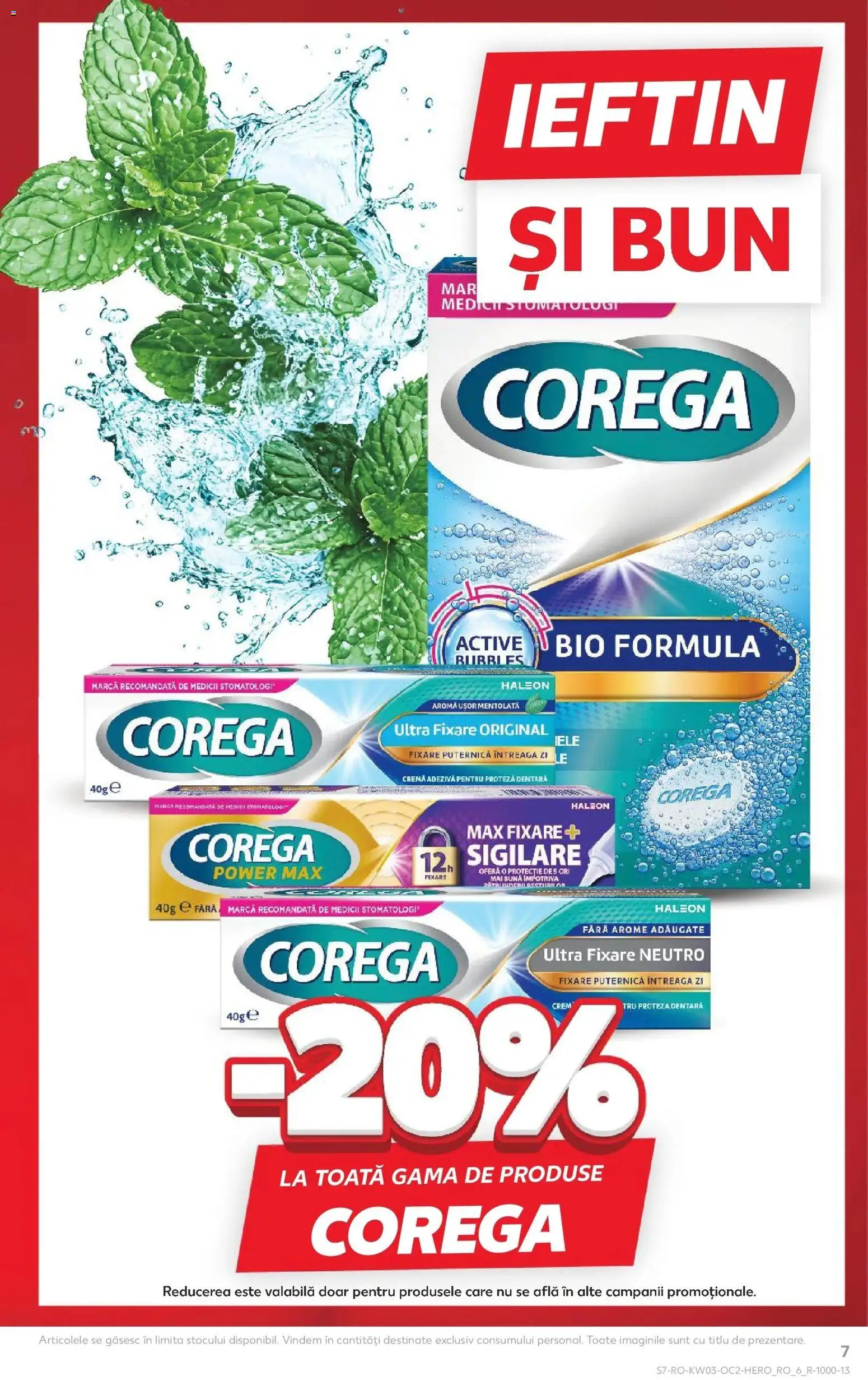 Noul catalog Kaufland – valabil de la 14.01.2026 | Pagină: 7 | Produse: Şerit ödül, Cremă