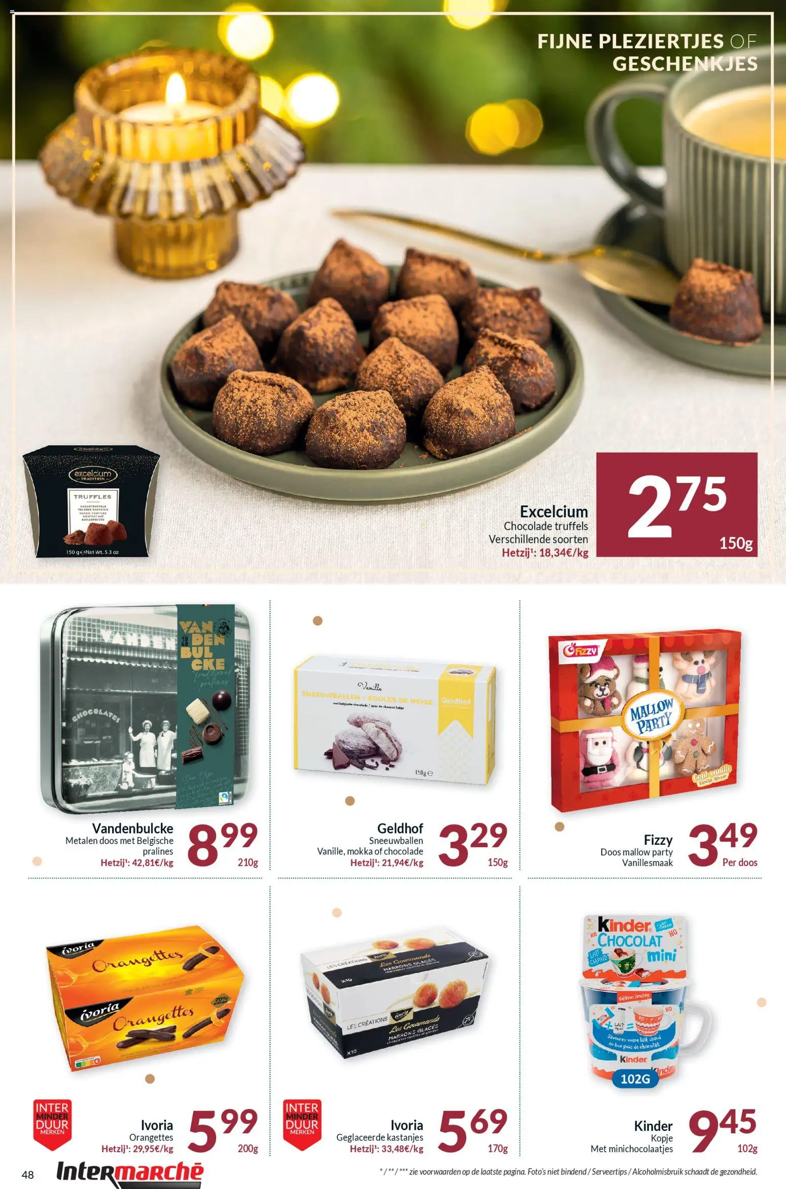 {H1} | Pagina: 48 | Producten: Kinder, Chocolade