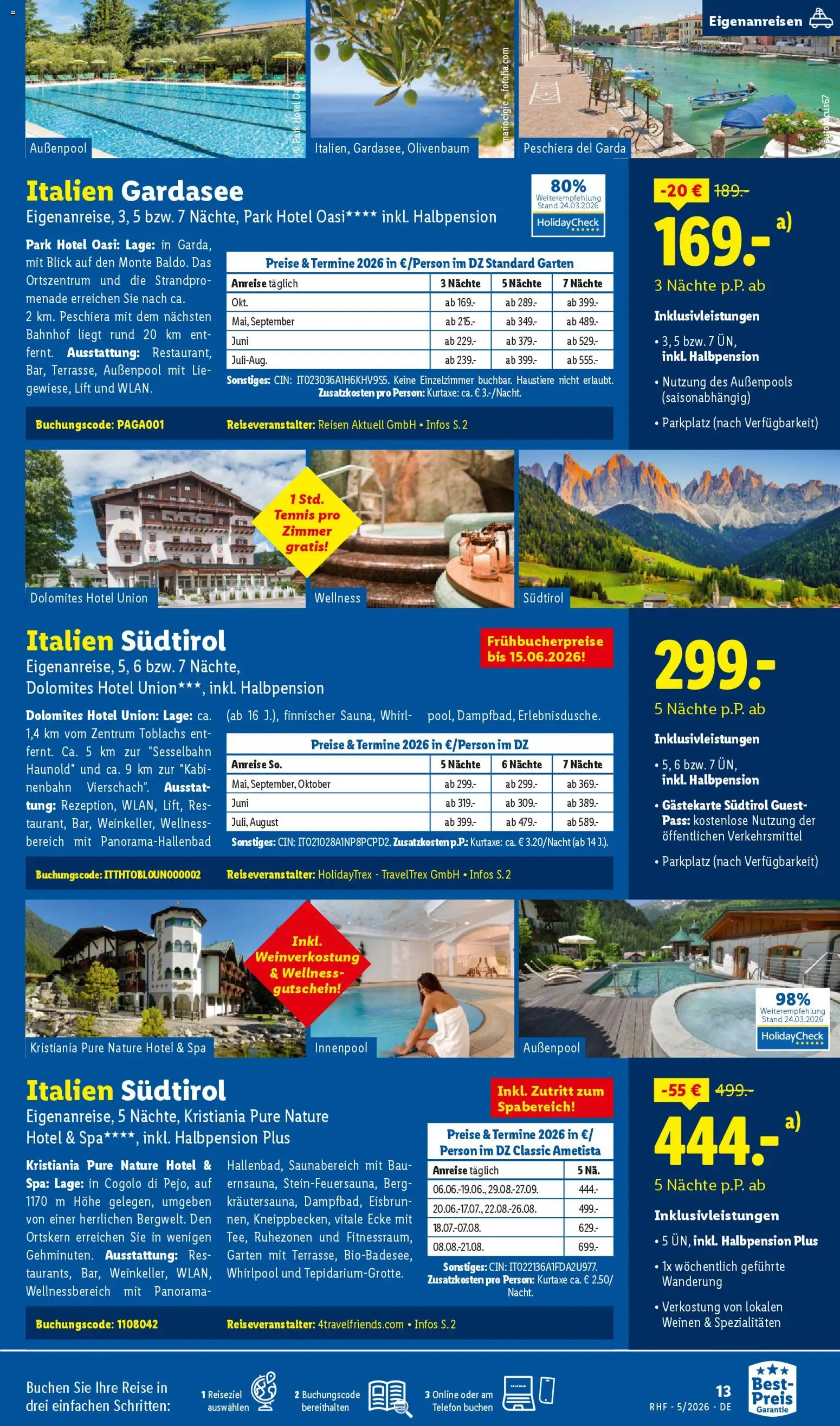 Lidl Reisen Prospekt 	 – gültig ab 29.04.2026 | Seite: 13 | Produkte: Telefon