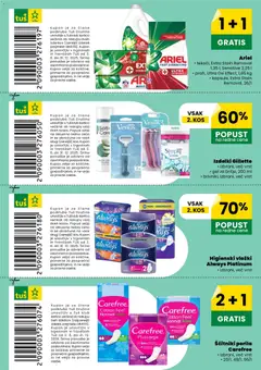 Tuš katalog akcije – veljaven od 02.06.2025 | Stran: 6 | Izdelki: Higienski vložki, Vložki, Kos, Ščitniki