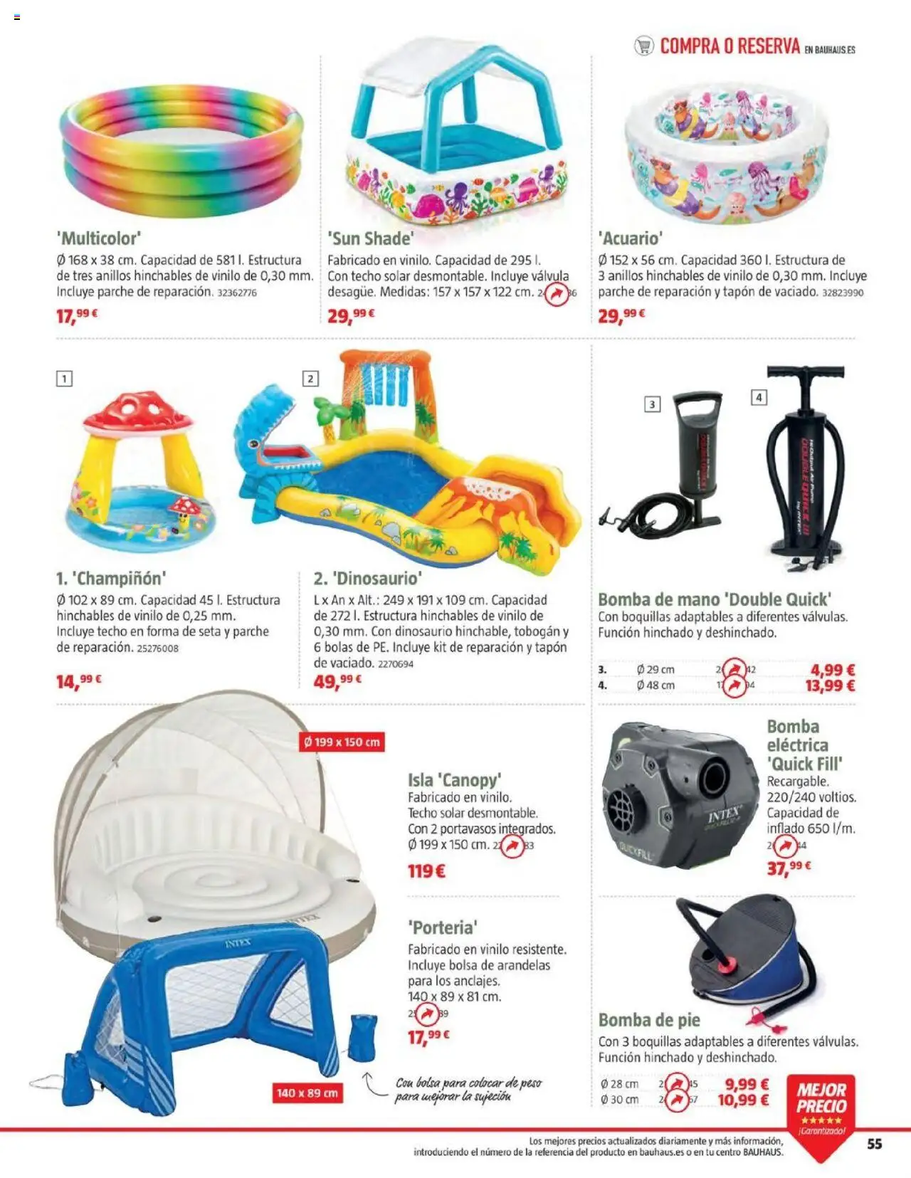 Bauhaus - Camping │ válido desde el 19.05.2025 | Página: 55 | Productos: Anillos, Bolsa, Peso