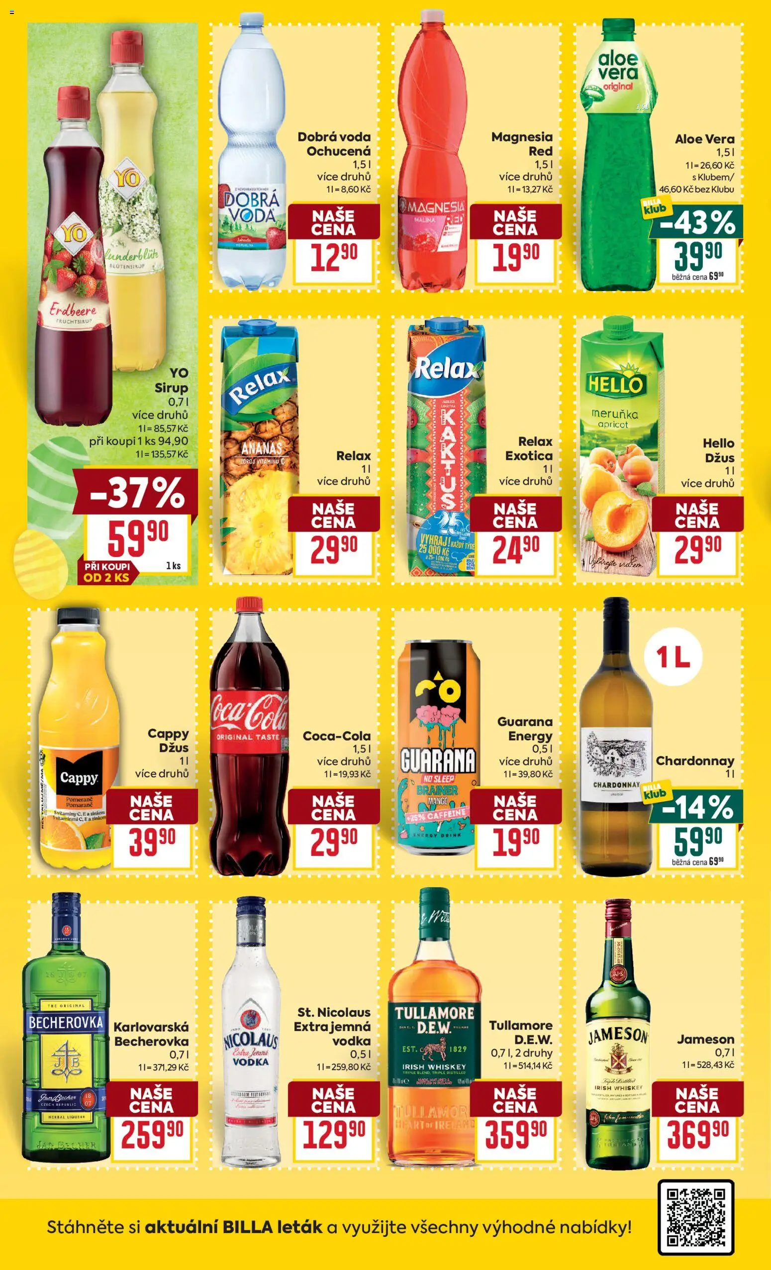 Billa Velký leták od 04.03.2026 | Strana: 26 | Produkty: Dobrá voda, Džus, Magnesia, Sirup