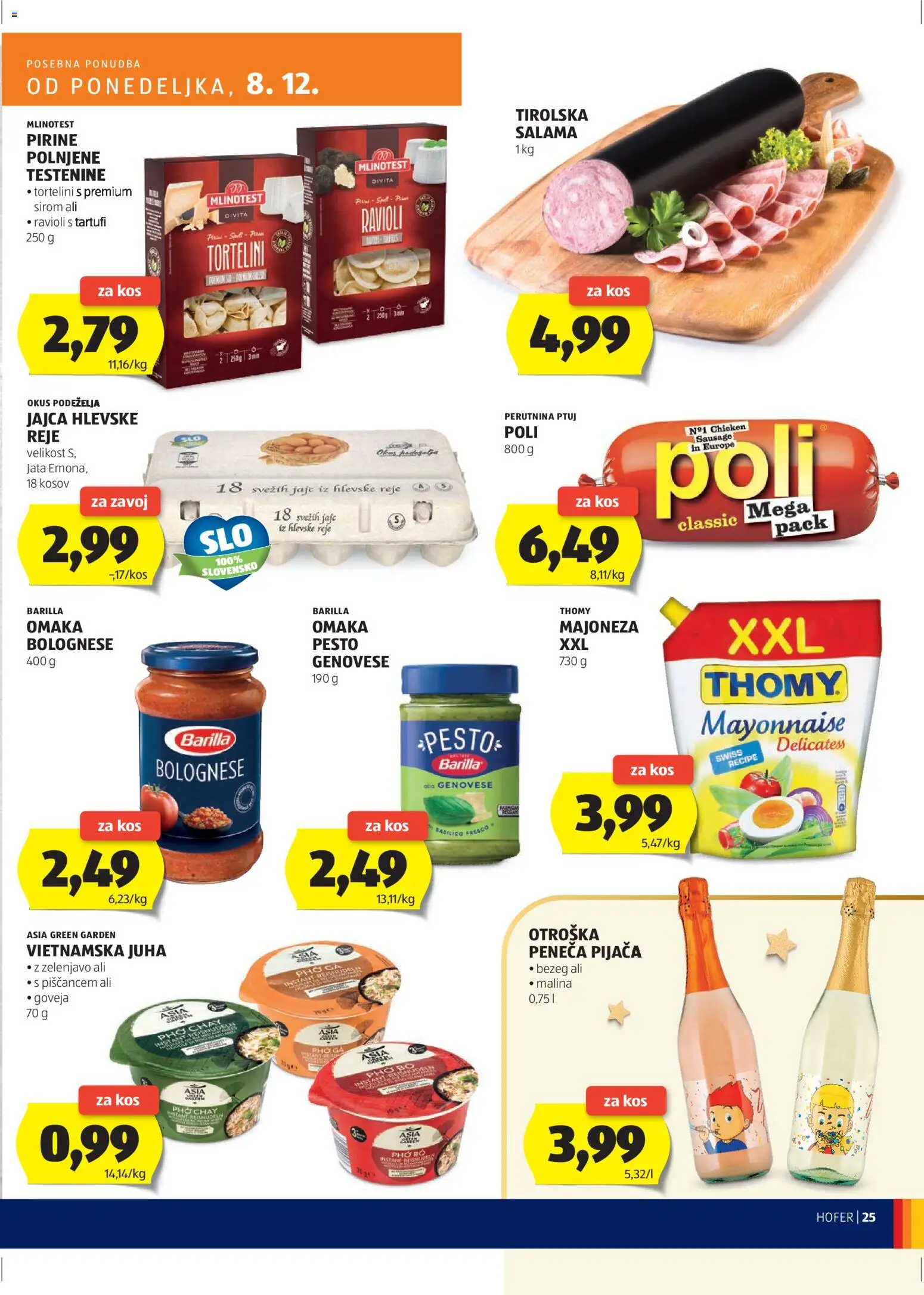 Novi Hofer katalog ponudbe – veljaven od 04.12.2025 | Stran: 25