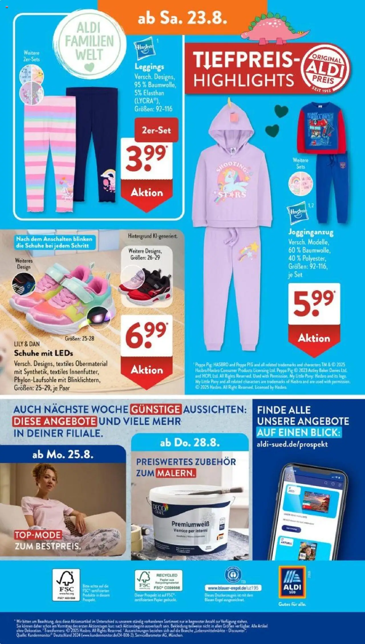 Aldi Süd Prospekt 	 - gültig ab dem 18.08.2025 | Seite: 20