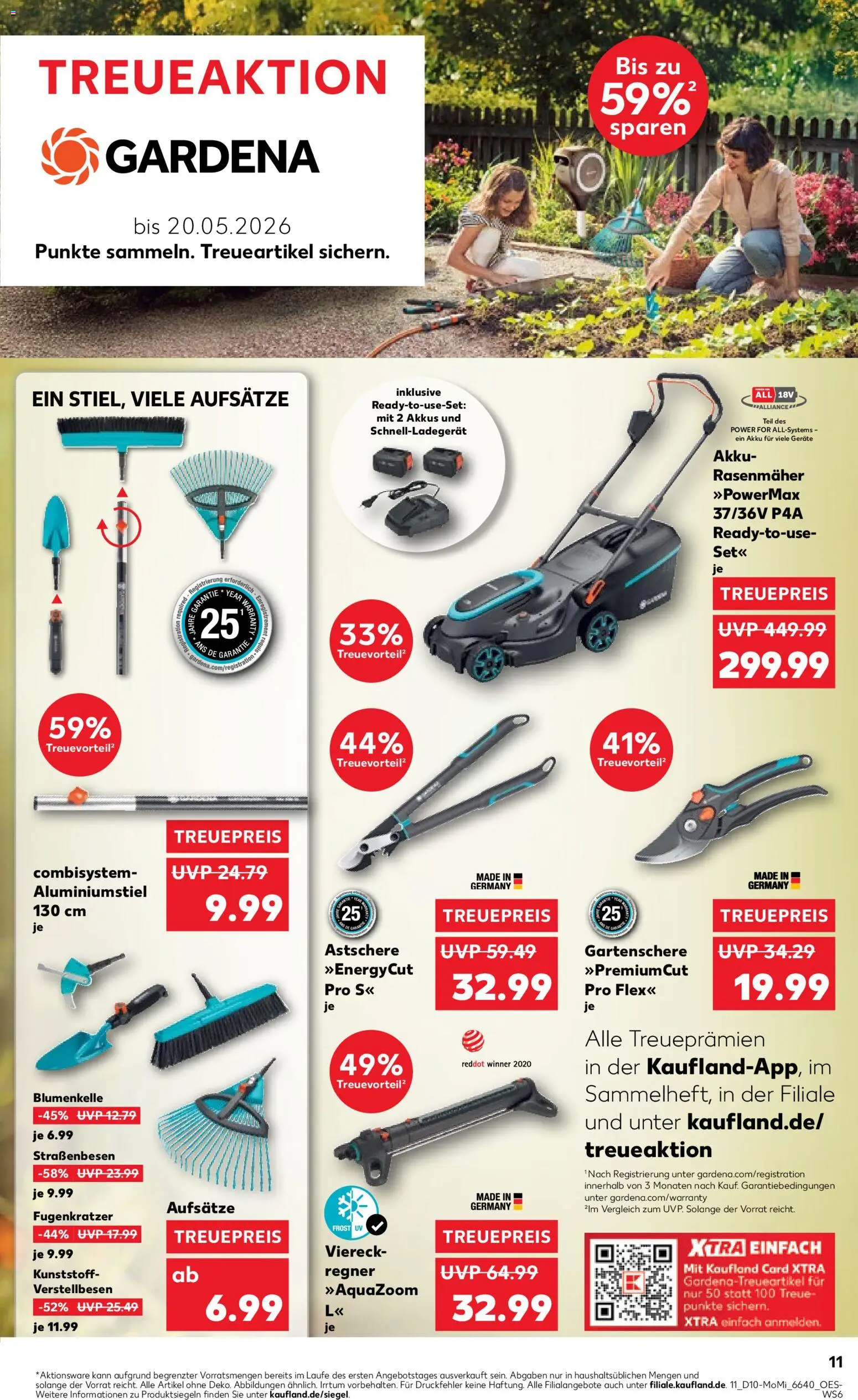 Kaufland prospekt Speyer	 – gültig ab 02.03.2026 | Seite: 11 | Produkte: Rasenmäher